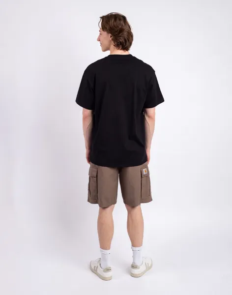 Carhartt WIP S/S Pocket Heart T-Shirt Black/Black M