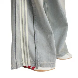 adidas Adilenium Zip Washed Denim Pants W "Light Denim" (JX9210)