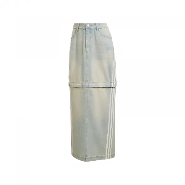adidas Adilenium Two-In-One Denim Skirt W "Light Denim" (JX9215)