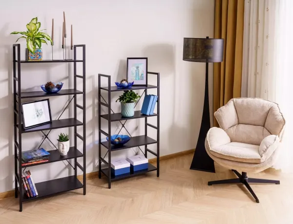 Signal Regál Loftys R4 60 cm černý