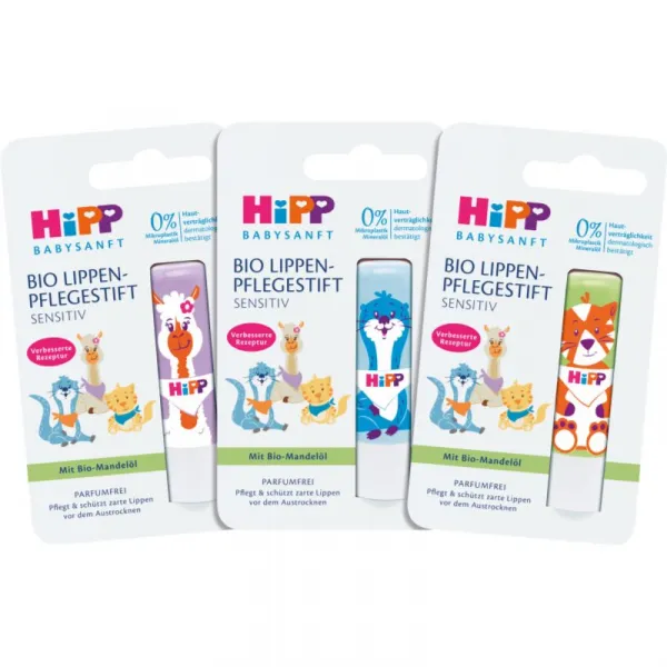 Hipp Babysanft BIO balzam na pery 4.8 g