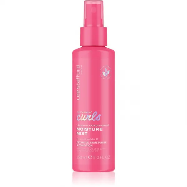 Lee Stafford For The Love Of Curls Leave In Conditioning Moisture Mist bezoplachový kondicionér v spreji pre kučeravé vlasy 150 ml