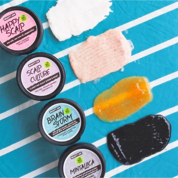 Beauty Jar Brainstorm jemný peeling pre pokožku hlavy 100 g