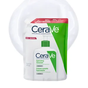 CeraVe Refill Hydrating Cleanser čistiaca emulzia s hydratačným účinkom náhradná náplň 473 ml