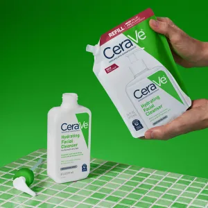 CeraVe Refill Hydrating Cleanser čistiaca emulzia s hydratačným účinkom náhradná náplň 473 ml