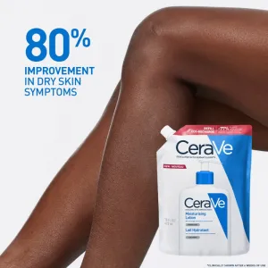 CeraVe Refill Moisturizing Cream hydratačný krém na tvár a telo pre suchú až veľmi suchú pokožku náhradná náplň 454 g