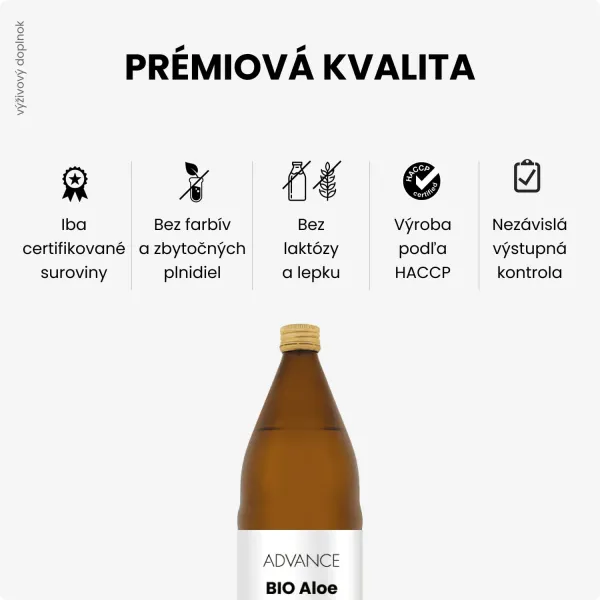 ADVANCE Aloe šťava BIO 1000 ml