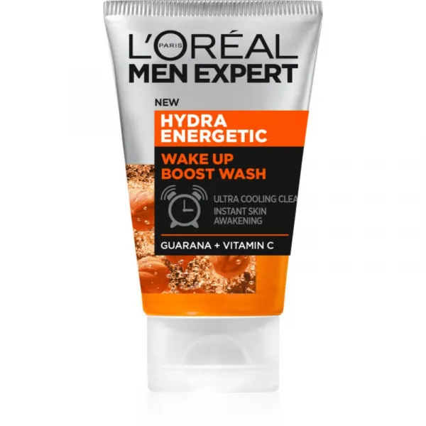 L’Oréal Paris Men Expert Hydra Energetic čistiaci gél na tvár pre mužov 100 ml