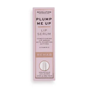 Makeup Revolution Rehab obnovujúce sérum pre objem pier odtieň Pink Glaze 4,6 ml