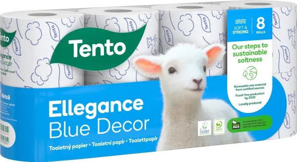 Tento Toaletny Papier Blue Decor 3vr