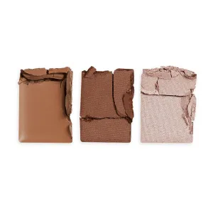 Makeup Revolution Brow Sculpt Kit sada pre dokonalé obočie odtieň Brown 2.2 g