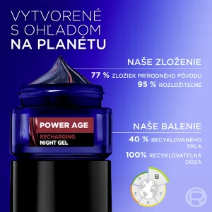 L’Oréal Paris Men Expert Power Age hydratačný nočný krém vyplňujúca vrásky 50 ml