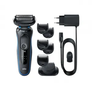 Braun Series 5 51-B1500s elektrický holiaci strojček + náhradná hlavica Blue ks