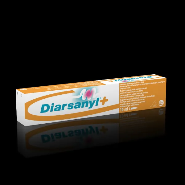 Diarsanyl pasta na akútnu hnačku pre psy a mačky, 10 ml