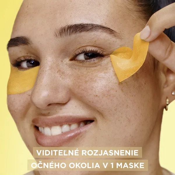 Garnier Skin Naturals Vitamin C hydratačná a rozjasňujúca maska na očné okolie s vitamínom C 5 g