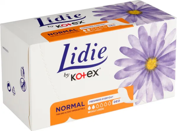 LIDIE Slipové vložky Normal Deo 50 kusov