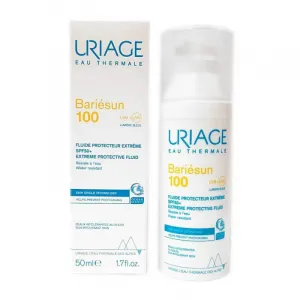 Uriage Bariésun 100 Extreme Protective Fluid SPF 50+ ochranný fluid pre veľmi citlivú a intolerantnú pleť SPF 50+ 50 ml