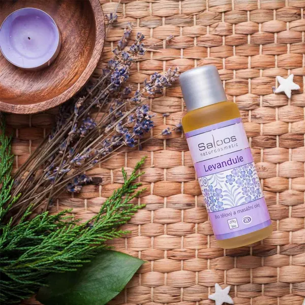 Saloos Bio Body And Massage Oils Lavender telový a masážny olej 50 ml
