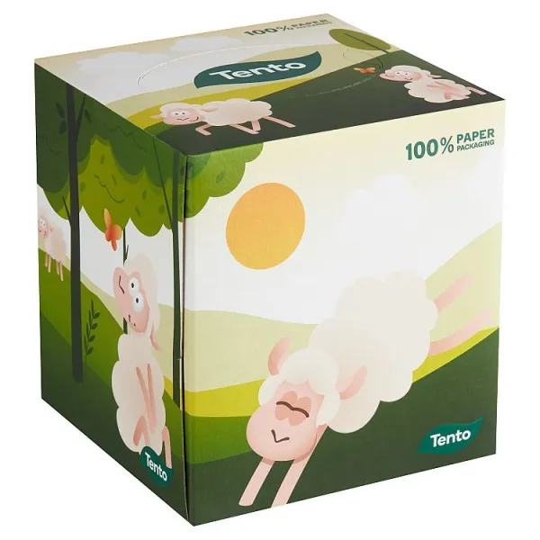 Tento Kozmetické utierky 3 vrstvové 58 ks