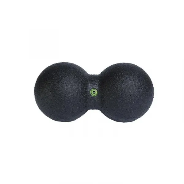 Masážna loptička Blackroll DuoBall 12cm - black