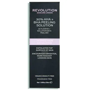 Revolution Skincare AHA + BHA 30% Peeling Solution intenzívny chemický peeling pre rozjasnenie pleti 30 ml