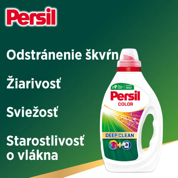 Persil prací gél Color 66 praní, 2,97 l