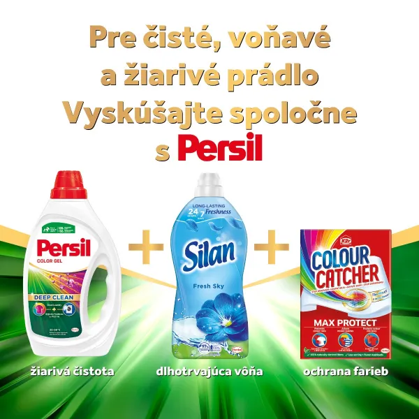 Persil prací gél Color 66 praní, 2,97 l