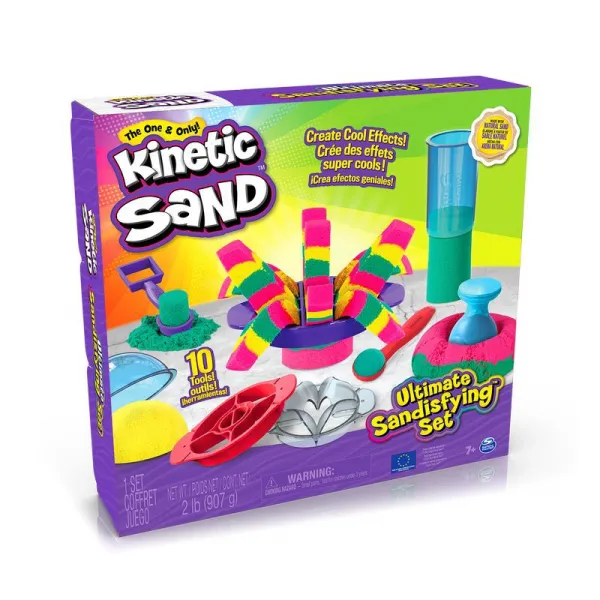 Kinetic Sand ultimátna súprava piesku s náradím