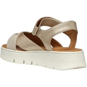 Gold women's sandals Geox Dandra 40 - Women's