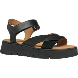 Black women's sandals Geox Dandra 40 - Women's