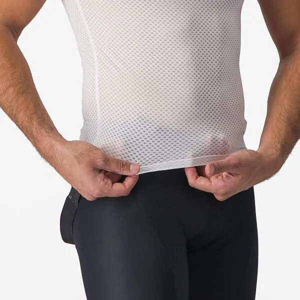 Castelli PRO MESH 2.0 Pánske funkčné tielko, biela, veľkosť