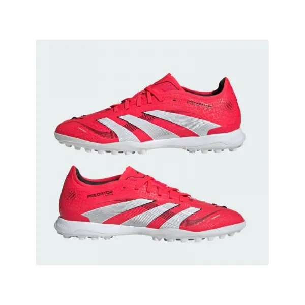 Pánske futbalové kopačky turfy ADIDAS Predator Pro M TF lucid red cloud white core black
