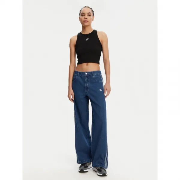 Dámske tielko ADIDAS ORIGINALS ESS RIB TANK-BLACK