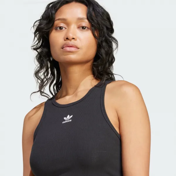 Dámske tielko ADIDAS ORIGINALS ESS RIB TANK-BLACK