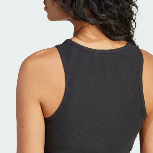 Dámske tielko ADIDAS ORIGINALS ESS RIB TANK-BLACK