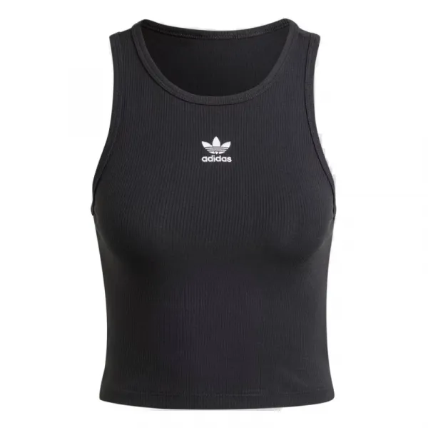 Dámske tielko ADIDAS ORIGINALS ESS RIB TANK-BLACK