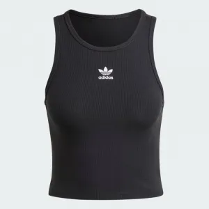 Dámske tielko ADIDAS ORIGINALS ESS RIB TANK-BLACK