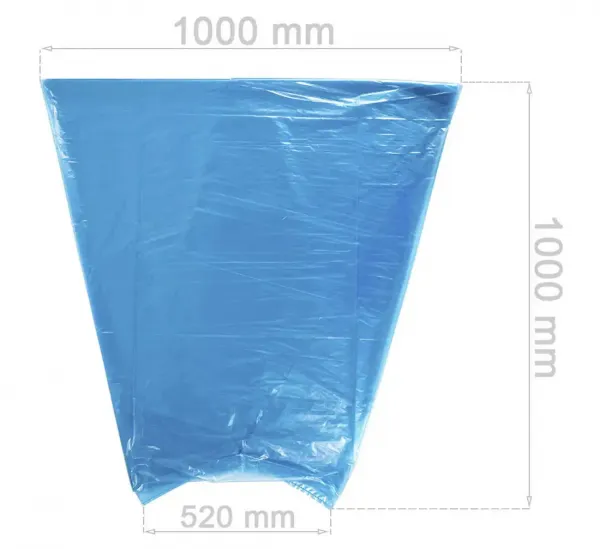 REDATS Modré LDPE vrecia na pneumatiky 52 cm - 10 ks