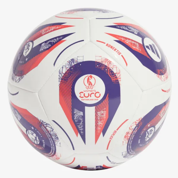 Futbalová lopta ADIDAS W EURO25 CLB WHITE PANTON PANTON