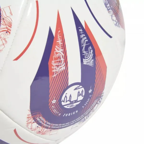 Futbalová lopta ADIDAS W EURO25 CLB WHITE PANTON PANTON