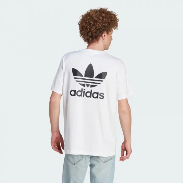 Pánske tričko s krátkym rukávom ADIDAS ORIGINALS B+F TREFOIL TEE-WHITE BLACK