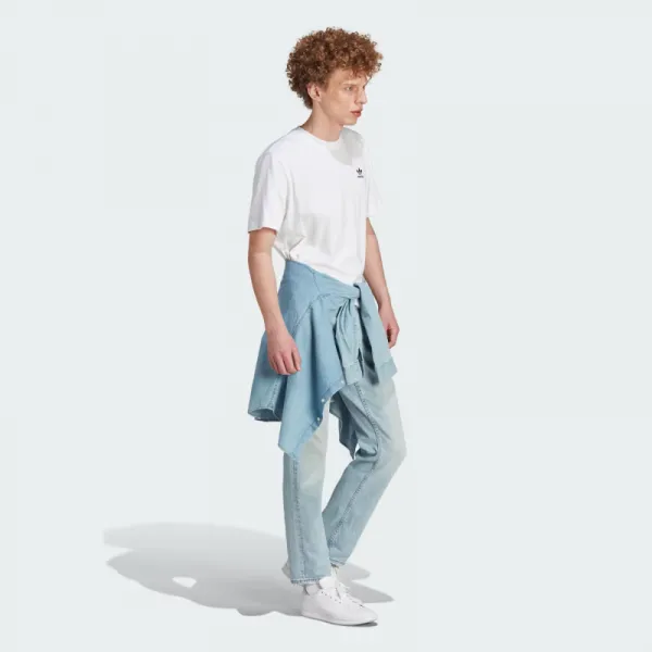 Pánske tričko s krátkym rukávom ADIDAS ORIGINALS B+F TREFOIL TEE-WHITE BLACK