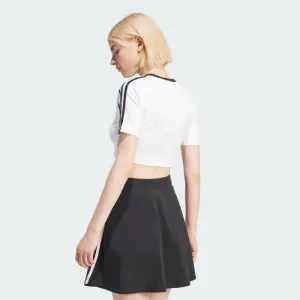 Dámske tričko s krátkym rukávom ADIDAS ORIGINALS 3 S BABY TEE-WHITE