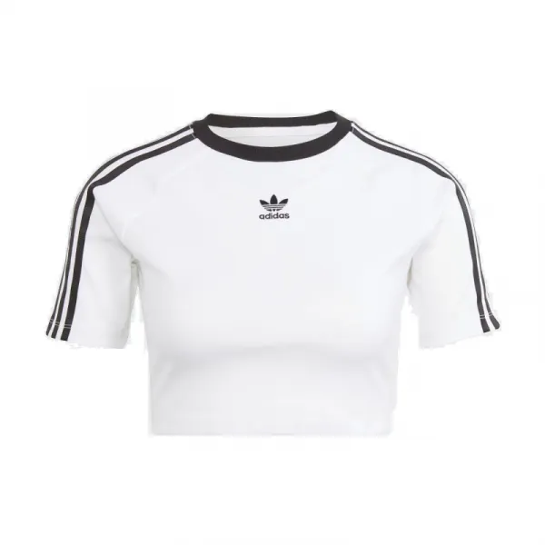 Dámske tričko s krátkym rukávom ADIDAS ORIGINALS 3 S BABY TEE-WHITE