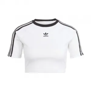Dámske tričko s krátkym rukávom ADIDAS ORIGINALS 3 S BABY TEE-WHITE