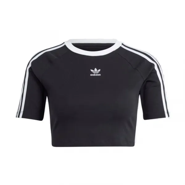 Dámske tričko s krátkym rukávom ADIDAS ORIGINALS 3 S BABY TEE-BLACK
