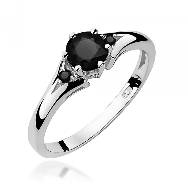 Blink-Blink Prsteň z ružového zlata s Čiernymi diamantami 0.53 ct2310RcDB