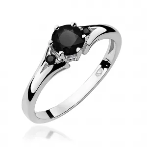 Blink-Blink Prsteň z ružového zlata s Čiernymi diamantami 0.53 ct2310RcDB