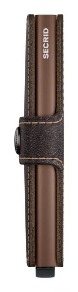 Kožená mini peňaženka Secrid Miniwallet Original Chocolate