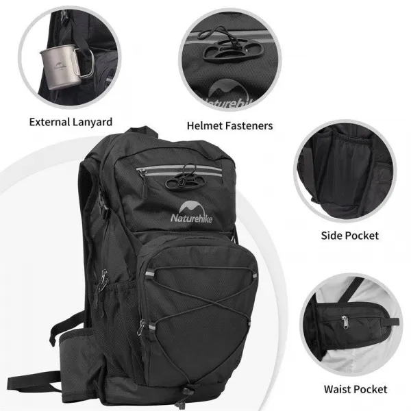 Naturehike Cyklistický batoh Cielo 20l s hydrovakom